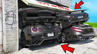 ЗАТРОЛЛИЛ YURACH И СПРЯТАЛ ЧЕРНЫЕ ЧИТ ТАЧКИ В ГТА 5! БИТВА АВТОУГОНЩИКОВ В GTA 5 ONLINE!