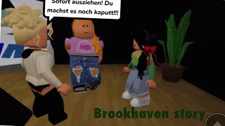 Roblox Deutsch/ brookhaven rp kurze Geschichte part 1 // Broklin wird gemobbt!