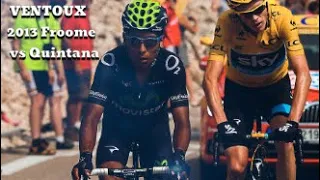 Froome vs Quintana Mont Ventoux Stage 15 2013 Tour de France - Best Moments