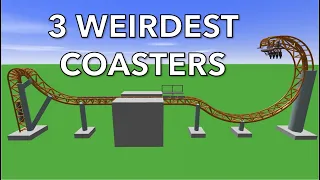 Top 3 Weirdest Coasters in Ultimate Coaster 2