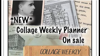 **NEW** Collage Weekly Planner, Vol 2