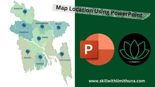 01. Map Location using PowerPoint