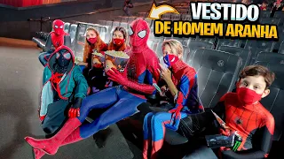 FUI ASSISTIR HOMEM-ARANHA 3: SEM VOLTA PRA CASA VESTIDO DE HOMEM ARANHA