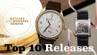 Top 10 Releases from Watches and Wonders 2023