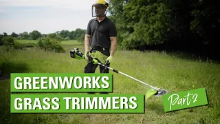 Greenworks Grass Trimmers - Part 2