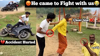 😡He came to fight with us😭 so 👊I beat him❌ but I met with an accident💔| TTF | Tamil | Kerala |