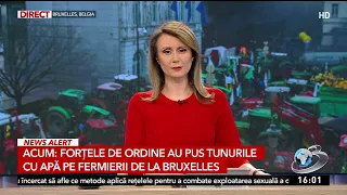 Bruxelles e sub asediu. Protestatarii au aprins focuri și forțează intrarea în Parlamentul European