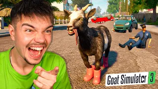 ZAGRAŁEM W NAJŚMIESZNIEJSZĄ GRĘ NA ŚWIECIE! (Goat Simulator 3)