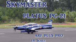 Ramon Dezubiria - Skymaster Pilatus PC-21 Scale Turboprop Flight 2 - 9-16-2022