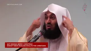 Mufti Ismail Menk BANNED in Singapore for Advising Muslims to NOT to Say Merry Christmas