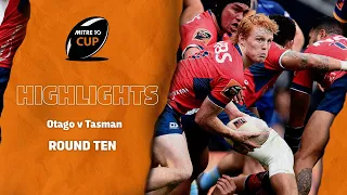 ROUND 10 HIGHLIGHTS | Otago v Tasman (Mitre 10 Cup 2020)