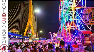 HUGE Street Food Festival RAMA VIII Bridge | Thai STREET FOOD Bangkok