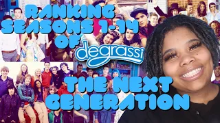 RANKING SEASONS 1-14 OF DEGRASSI|| As Told By Rai