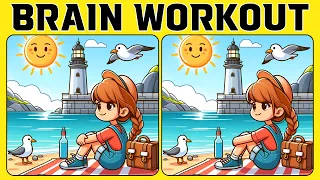 🧠🧩Spot the Difference | BRAIN WORKOUT 《A Little Difficult》