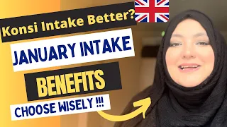January Intake is BEST for Study in UK 🇬🇧| January VS September Intake | Study Intakes UK