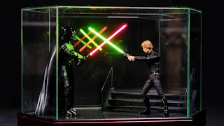 Luke Vs. Vader ROTJ Star Wars Diorama
