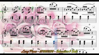 Cerulean Melody - Piano sheet