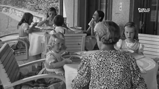 Goebbels children having lunch HD 1943 - Edit