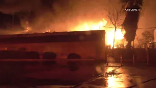 Classic Volkswagen Repair Shop Destroyed In Blaze | Riverside