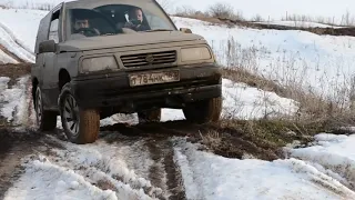 Chevy Niva vs Suzuki Escudo vs Lada Niva 4x4 off road