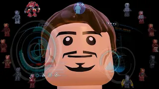 All Iron Man Transformations & Suit - Ups in LEGO Marvel's Avengers Game