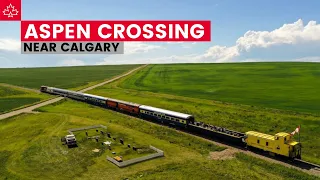 Alberta Travel Guide:  Aspen Crossing (a unique train experience near Calgary)