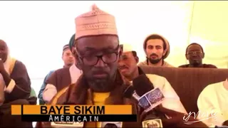 Incroyable mais Vrais,Baye Sikim L'Américain Qui parle de Serigne Touba Mame El hadji Malick e