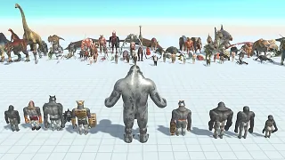 MUTANT PRIMATES VS FACTION - Animal Revolt Battle Simulator