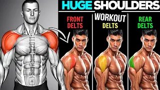 10 Best Exercises for Bigger Shoulders - Delts and Traps Workout