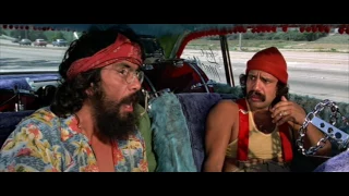 Up In Smoke 1978 POLICE PULL OVER STONED BUDDIES