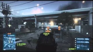 Battlefield 3 Tehran highway rush attacker