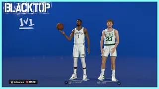 Kevin Durant VS Larry Bird | NBA 2K22 | Blacktop 1V1