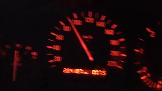 BMW E36 325 tds acceleration 0-100