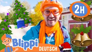 Blippi Deutsch - Blippis Weihnachtsfilm - Eine Weihnachtsschnitzeljagd für Kinder |Videos für Kinder