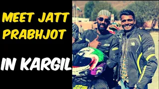 Jatt Pabhjot Meetup ll Khardungla Pass ll Ladakh on 100cc Bike || Ladakh Tour