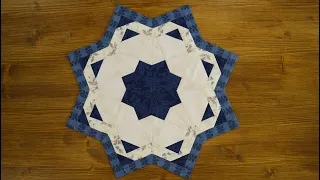 My second tip for sewing a kaleidoscope. Patchwork tutorial.