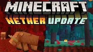 Minecraft 1.16 News : Nether Update! Piglin Beasts, Soulsand Valley & Netherwart Forests