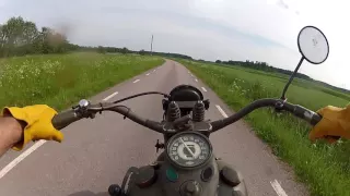 A short ride with my Harley Davidson WLC 1943