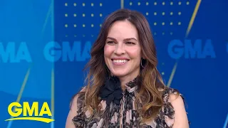 Hilary Swank announces she’s expecting twins l GMA