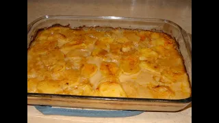 Scalloped Potato's - Quick and Easy Recipe