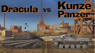 WOT Blitz Face Off || Kunze Panzer vs Dracula