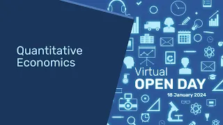 MA in Quantitative Economics | University of Tartu | Virtual Open Day 2024 | Estonia