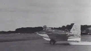 Messerschmitt Me-163B Komet Testing at Zwischenahn Airfield WWII