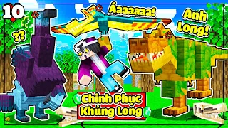 MINECRAFT THỜI ĐẠI KHỦNG LONG * TẬP 10 | LỘC CHINH PHỤC TẤT CẢ KHỦNG LONG Ở HANG ĐỘNG NGUYÊN THỦY🤩🦖