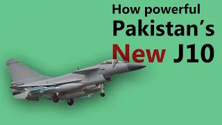 How powerful is the J10 Pakistan's new Fighter jet ? features , speed and weapon package #fighterjet