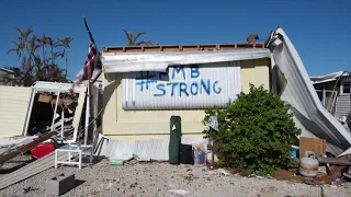 Florida streets still ravaged a month after hurricane