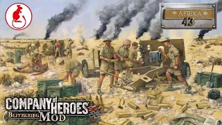 Company Of Heroes Blitzkrieg Mod Afrika Addon: Sidi Rezegh Defense