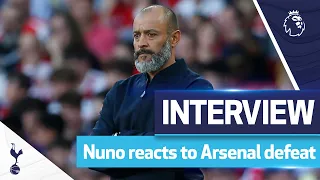 “It's a tough, tough day for us.” | Nuno reacts to North London Derby defeat | Arsenal 3-1 Spurs