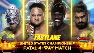 R TRUTH  FOUR WAY FATAL MATCH#FAST LANE