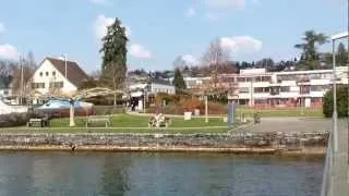 Stäfa - Zürich, вдоль озера пешком. Через Männedorf, Meilen, Zollikon u.s.w.